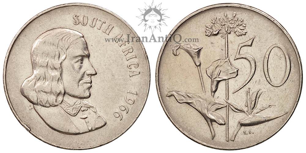 سکه 50 سنت جمهوری - غزال آفریقایی