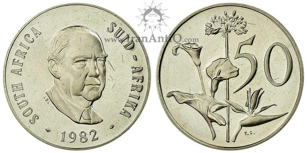 سکه 50 سنت جمهوری - بالتازار یوهانس ورستر