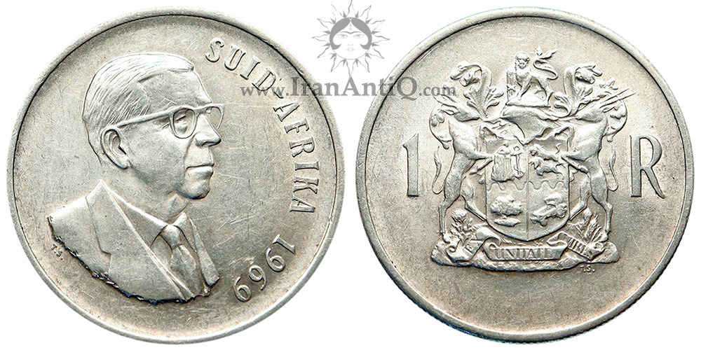 سکه 1 راند جمهوری - چارلز رابرتز اسوارت