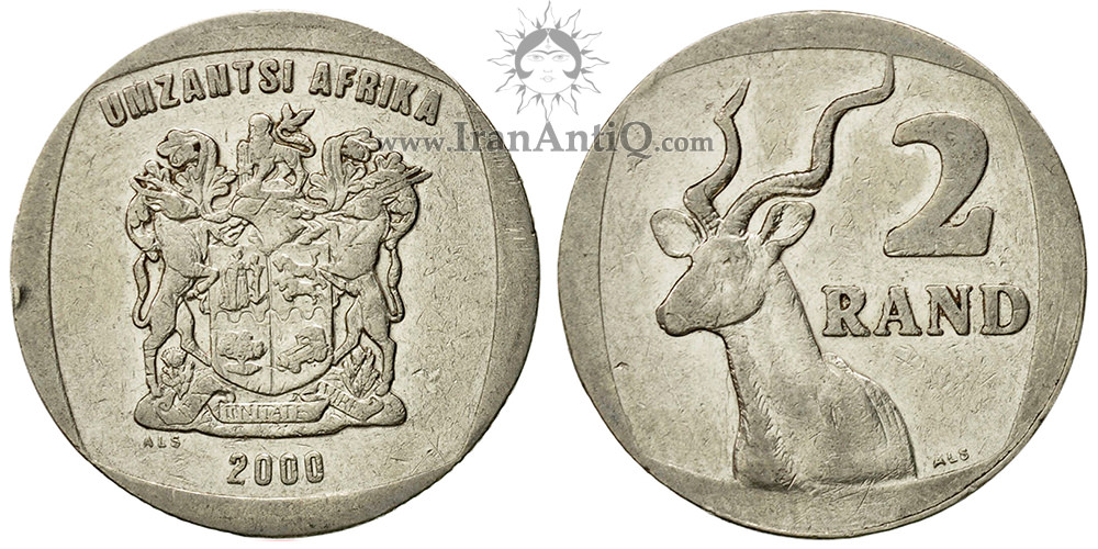 سکه 2 راند جمهوری - نشان ملی اتحادیه-تیپ دو