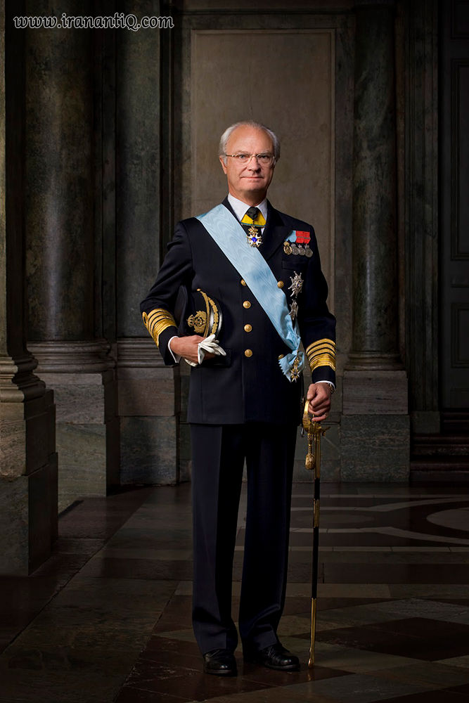 کارل شانزدهم گوستاو پادشاه کشور سوئد