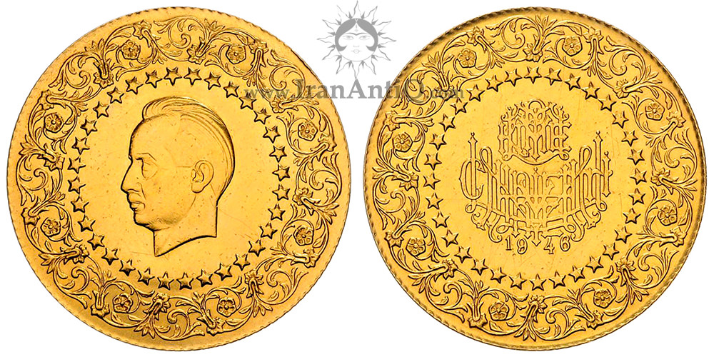 سکه 500 کروش طلا جمهوری ترکیه - عصمت اینونو