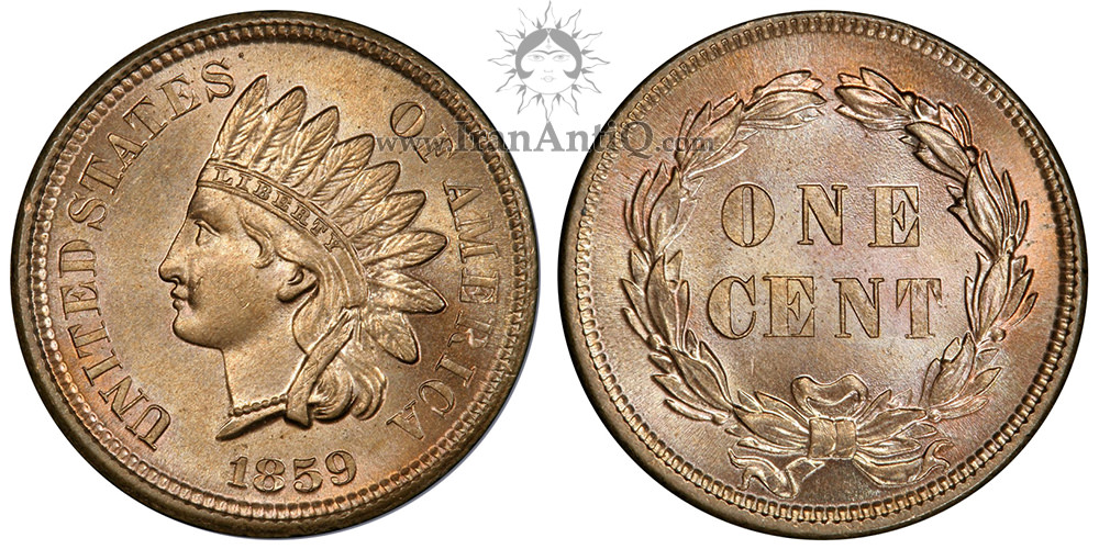 سکه یک سنت سرخپوستی - Indian Head One Cent