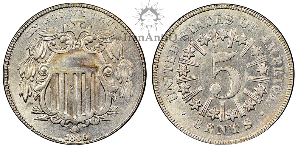 سکه پنج سنت سپر - نوع یک