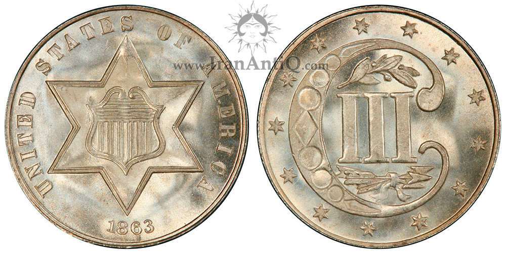 سکه 3 سنت - نوع سه