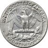 سکه کوارتر دلار 1960D واشنگتن - EF45 - آمریکا