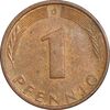 سکه 1 فینیگ 1971G جمهوری فدرال - EF45 - آلمان