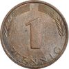 سکه 1 فینیگ 1975J جمهوری فدرال - AU50 - آلمان