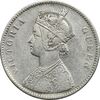 سکه 1 روپیه 1862 ویکتوریا - EF45 - هند