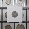 سکه 500 دینار 1311 (تاریخ زیر پای شیر) - EF45 - ناصرالدین شاه