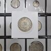 سکه 2000 دینار 1330 خطی (تاریخ زیر پای شیر) - MS63 - احمد شاه