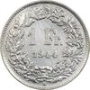 سکه 1 فرانک 1944 دولت فدرال - EF45 - سوئیس