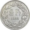 سکه 2 فرانک 1939 دولت فدرال - EF45 - سوئیس
