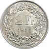 سکه 2 فرانک 1955 دولت فدرال - MS61 - سوئیس