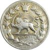 سکه 2000 دینار 1305 صاحبقران (سورشارژ تاریخ) - AU58 - ناصرالدین شاه