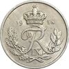 سکه 25 اوره 1958 فردریک نهم - AU58 - دانمارک