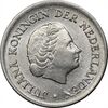 سکه 25 سنت 1966 یولیانا - MS61 - هلند