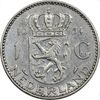 سکه 1 گلدن 1954 یولیانا - EF45 - هلند