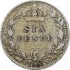 سکه 6 پنس 1905 ادوارد هفتم - EF40 - انگلستان