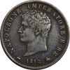 سکه 1 سولدو 1812 ناپلئون یکم - VF35 - ایتالیا