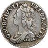 سکه 2 پنس 1746 جرج دوم - VF30 - انگلستان
