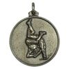 مدال برنز فدراسیون کشتی ایران (نقره ای) - AU - محمد رضا شاه