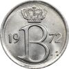 سکه 25 سانتیم 1972 بودئون یکم (نوشته آلمانی) - MS63 - بلژیک