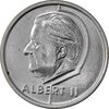 سکه 1 فرانک 1998 آلبرت دوم (نوشته آلمانی) - MS61 - بلژیک