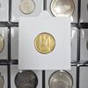 سکه طلا 1 تومان بدون تاریخ (بدون جلوس) - AU55 - ناصرالدین شاه