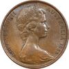 سکه 2 سنت 1966 الیزابت دوم - AU50 - استرالیا