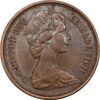 سکه 2 پنس 1980 الیزابت دوم - AU58 - انگلستان