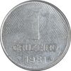 سکه 1 کروزیرو 1981 جمهوری فدراتیو - AU55 - برزیل