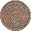 سکه 2 سانتیم 1905 لئوپولد دوم (نوشته آلمانی) - VF35 - بلژیک