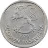 سکه 1 مارک 1979 جمهوری - AU50 - فنلاند
