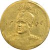 سکه طلا 2000 دینار 1343 تصویری - AU55 - احمد شاه