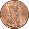 سکه 1 سنت 1996 لینکلن - MS64 - آمریکا