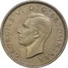 سکه 6 پنس 1949 جرج ششم - AU50 - انگلستان