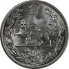 سکه 5000 دینار 1306L تصویری - MS64 - رضا شاه