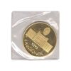 مدال طلا 40 گرمی بانک ملی (دایره) با پلمپ - PF67 - محمد رضا شاه