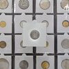 سکه 500 دینار 1323 تصویری - VF30 - مظفرالدین شاه