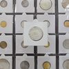 سکه 2000 دینار 1314 خطی (4 تاریخ چرخیده) - AU55 - مظفرالدین شاه
