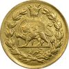 سکه طلا 5000 دینار خطی 1324 - MS61 - محمدعلی شاه