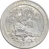 سکه کوارتر دلار 2013D (پارک ملی حوضه آبریز بزرگ) - AU58 - آمریکا
