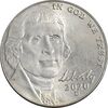 سکه 5 سنت 2020D جفرسون - AU55 - آمریکا