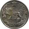 سکه 2000 دینار 1308 تصویری - MS62 - رضا شاه