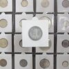 سکه 2000 دینار 1323 تصویری - AU55 - مظفرالدین شاه