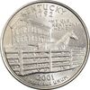 سکه کوارتر دلار 2001D ایالتی (کنتاکی) - MS63 - آمریکا