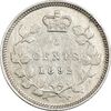 سکه 5 سنت 1892 ویکتوریا - AU55 - کانادا