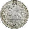 سکه 5000 دینار  1322 تصویری مولود همایونی - VF35 - مظفرالدین شاه