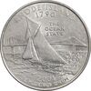 سکه کوارتر دلار 2001D ایالتی (رود آیلند) - AU55 - آمریکا